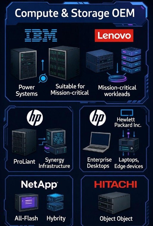 Compute & Storage OEMs
